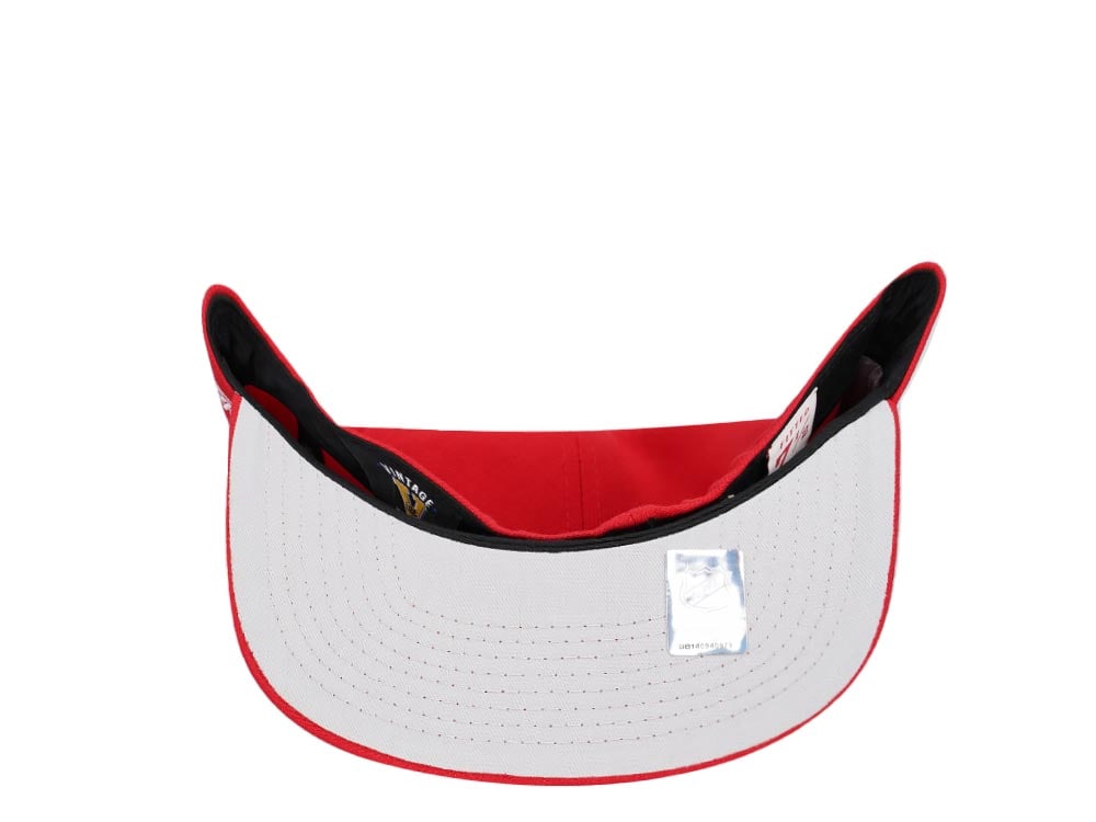 Mitchell & Ness Detroit Red Wings 50th Anniversary Vintage Edition Dynasty Fitted Gorra