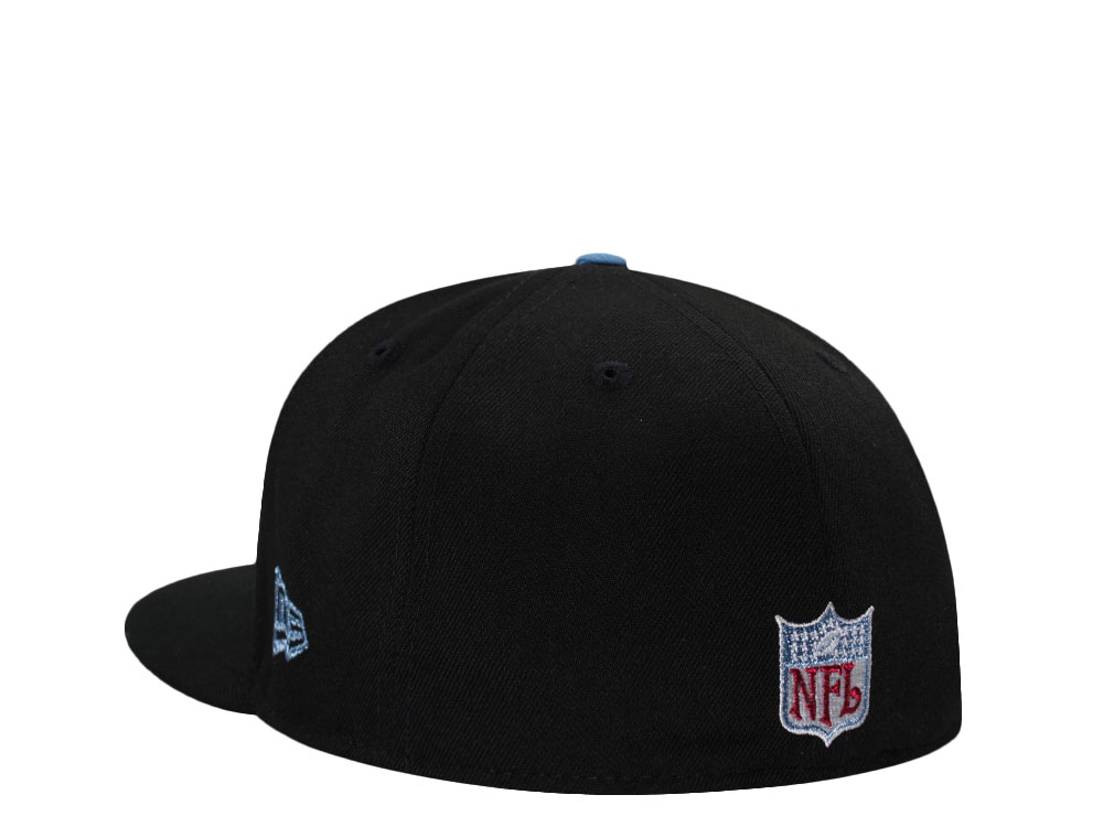 New Era Houston Oilers 75th Anniversary Black Prime Edition 59Fifty Fitted Gorra