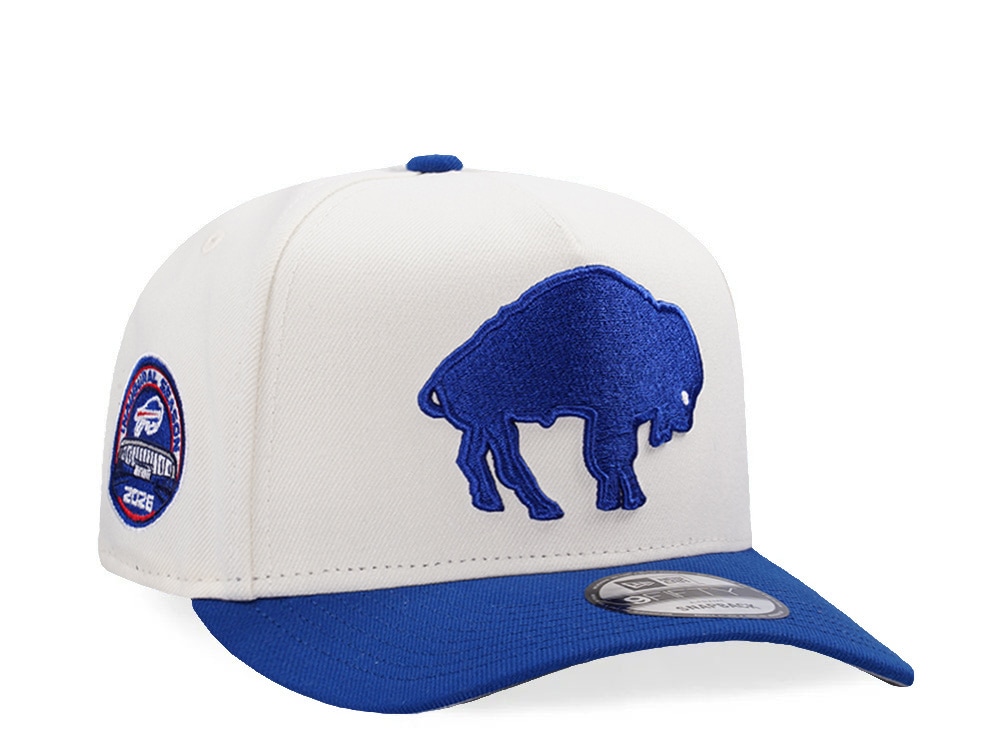 New Era Buffalo Bills Inaugural Season Chrome Two Tone Edition 9Fifty A Frame Snapback Gorra