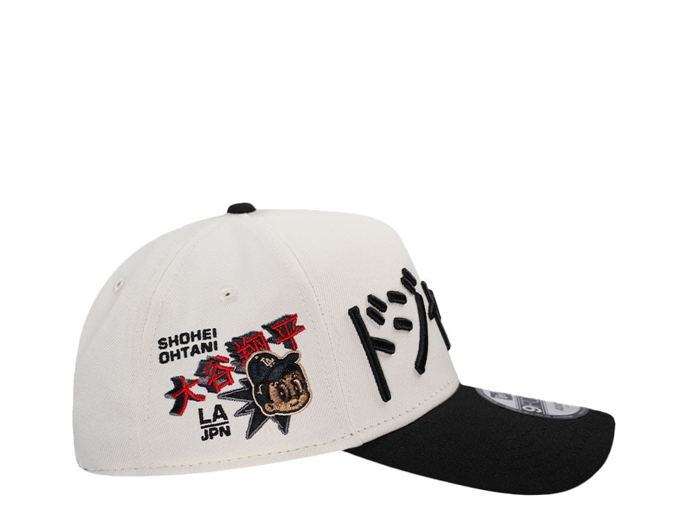 New Era Los Angeles Dodgers Shohei Ohtani Chrome Black Two Tone Edition 9Forty A Frame Snapback Gorra