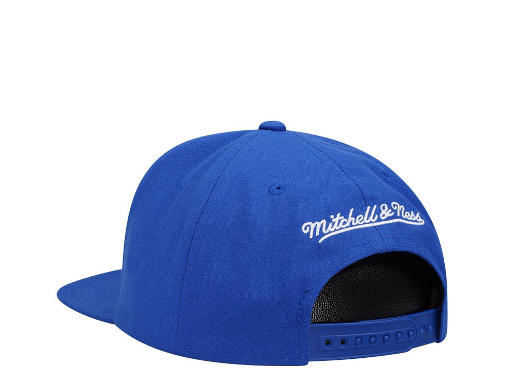 Mitchell & Ness New York Knicks Conference Patch Blue Snapback Gorra