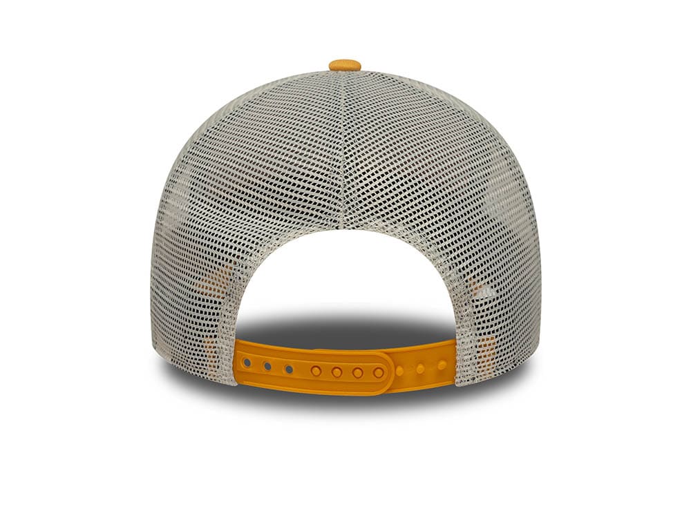 New Era Patch Golden Yellow 9Forty A Frame Trucker Snapback Gorra