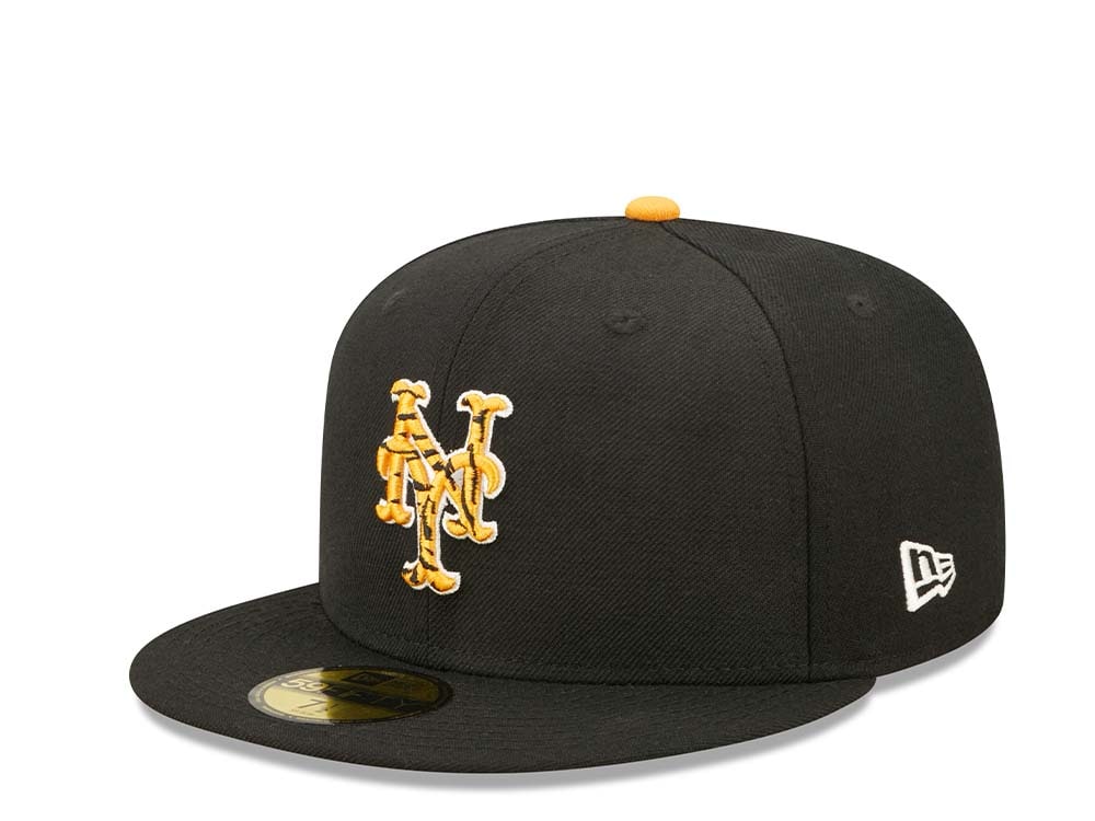 New Era New York Mets Tiger Infill 1986 World Series 59Fifty Fitted Gorra
