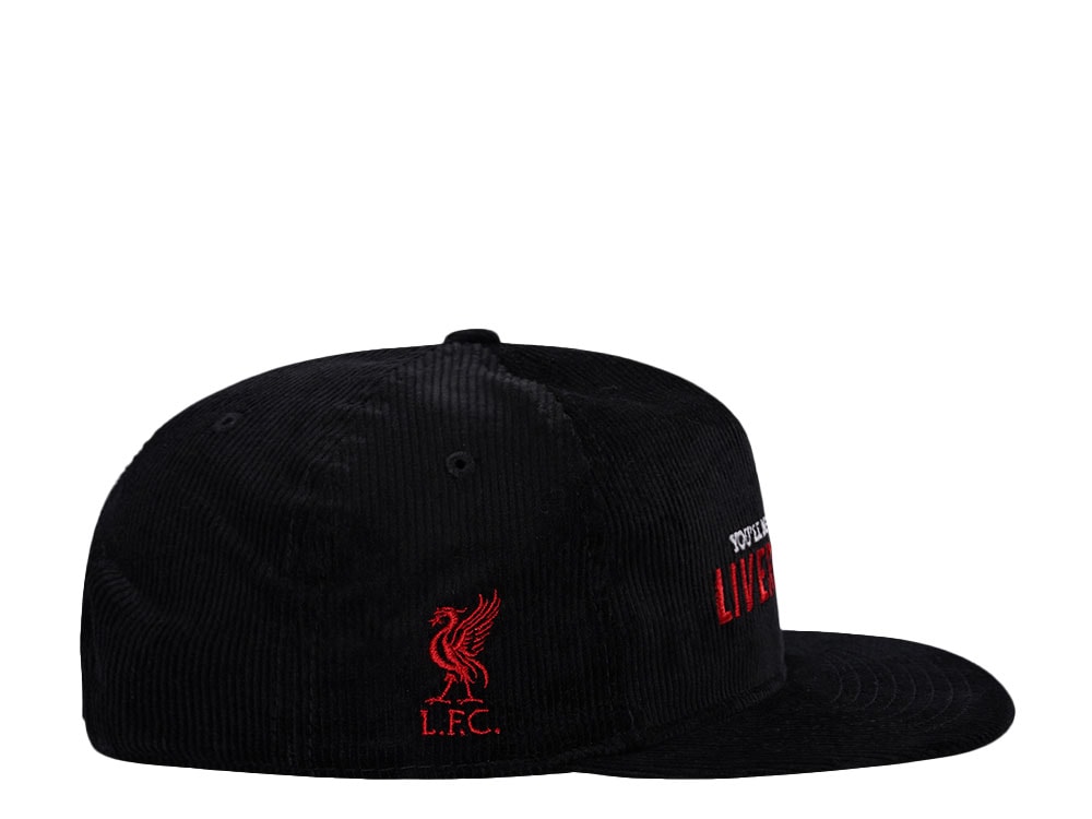 New Era Liverpool FC Black Cord 19Twenty Snapback Gorra