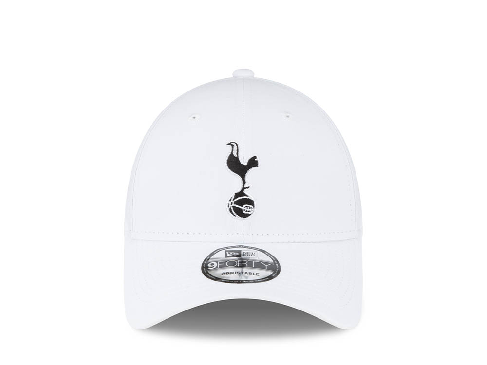New Era Tottenham Hotspur White Repreve 9Forty Strapback Gorra