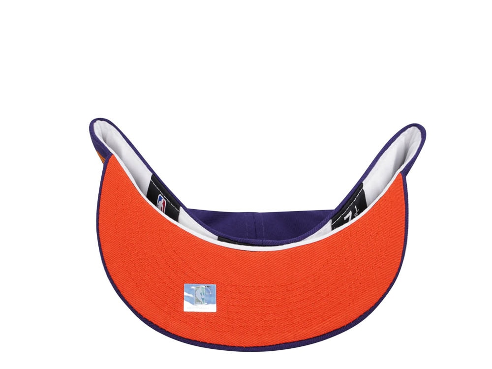 New Era Phoenix Suns Purple Orange Edition 59Fifty Fitted Gorra