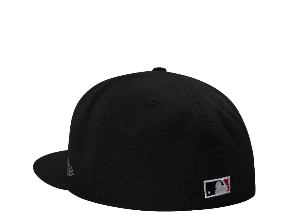 New Era Atlanta Braves Titanium Red Metallic Edition 59Fifty Fitted Gorra