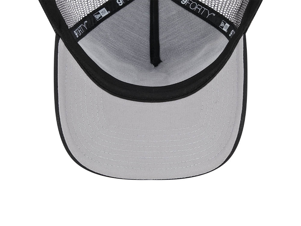 New Era Seattle Mariners Black All Day 9Forty A Frame Trucker Snapback Gorra