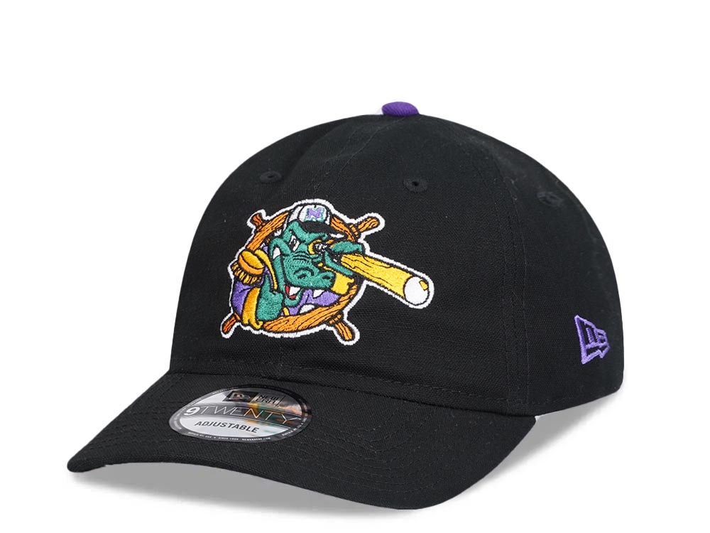 New Era Norwich Navigators Black 9Twenty Strapback Gorra