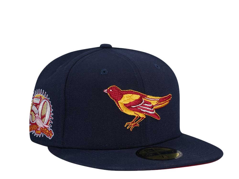 New Era Baltimore Orioles 50th Anniversary Navy Edition 59Fifty Fitted Gorra