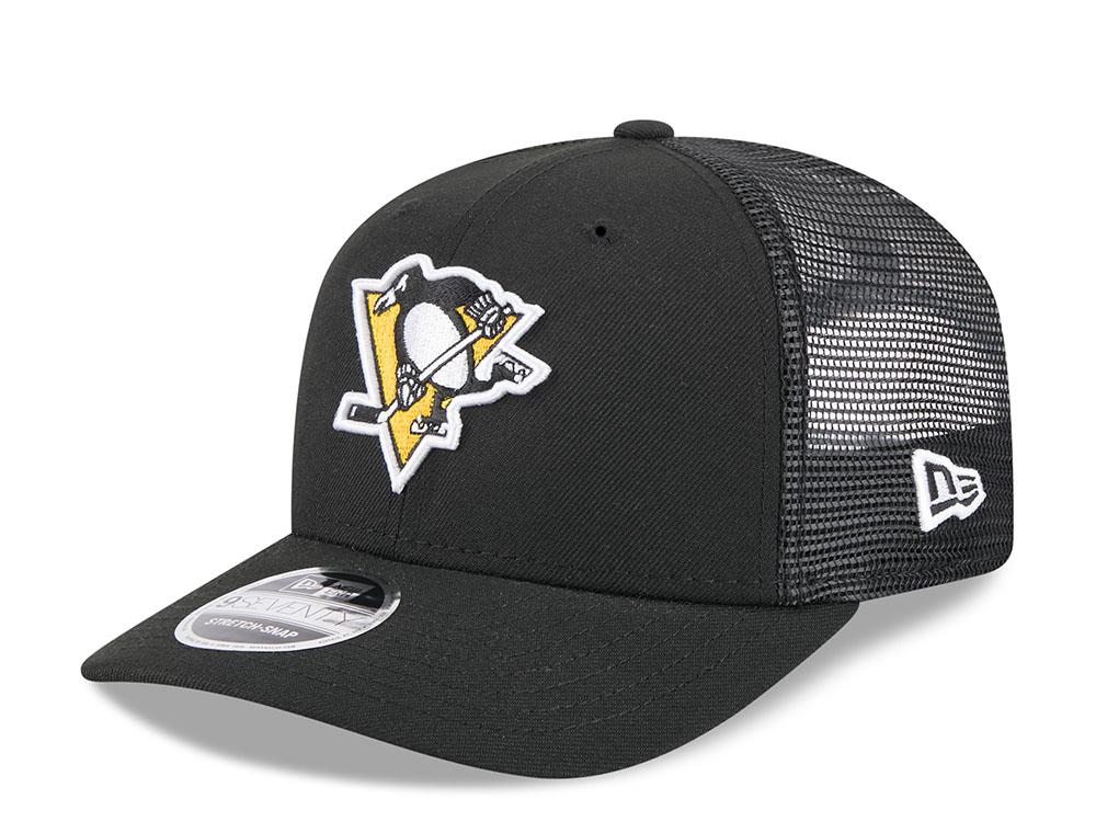 New Era Pittsburgh Penguins Black Edition 9Seventy Trucker Snapback Gorra