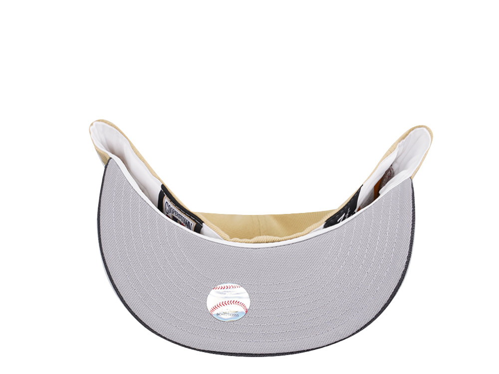 New Era Montreal Expos Vegas Gold Prime Two Tone Edition 59Fifty Fitted Gorra