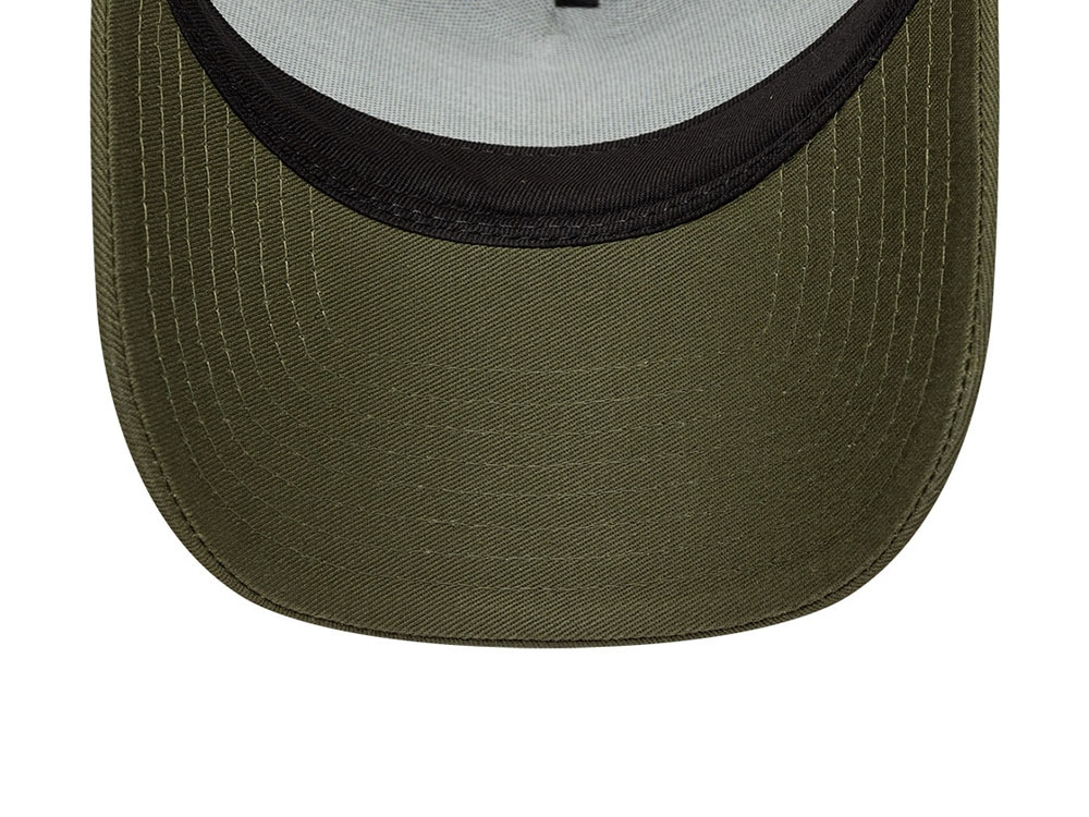 New Era Summer Patch Olive Edition 9Forty A Frame Trucker Snapback Gorra