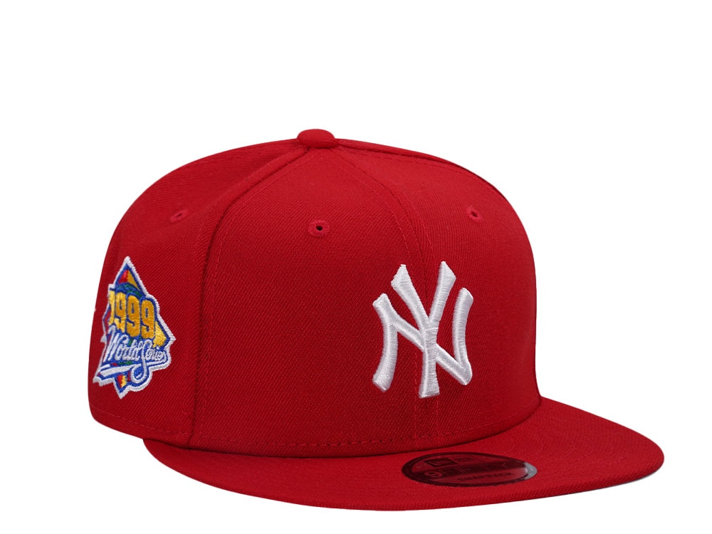 New Era New York Yankees World Series 1999 Red Classic 9Fifty Snapback Gorra