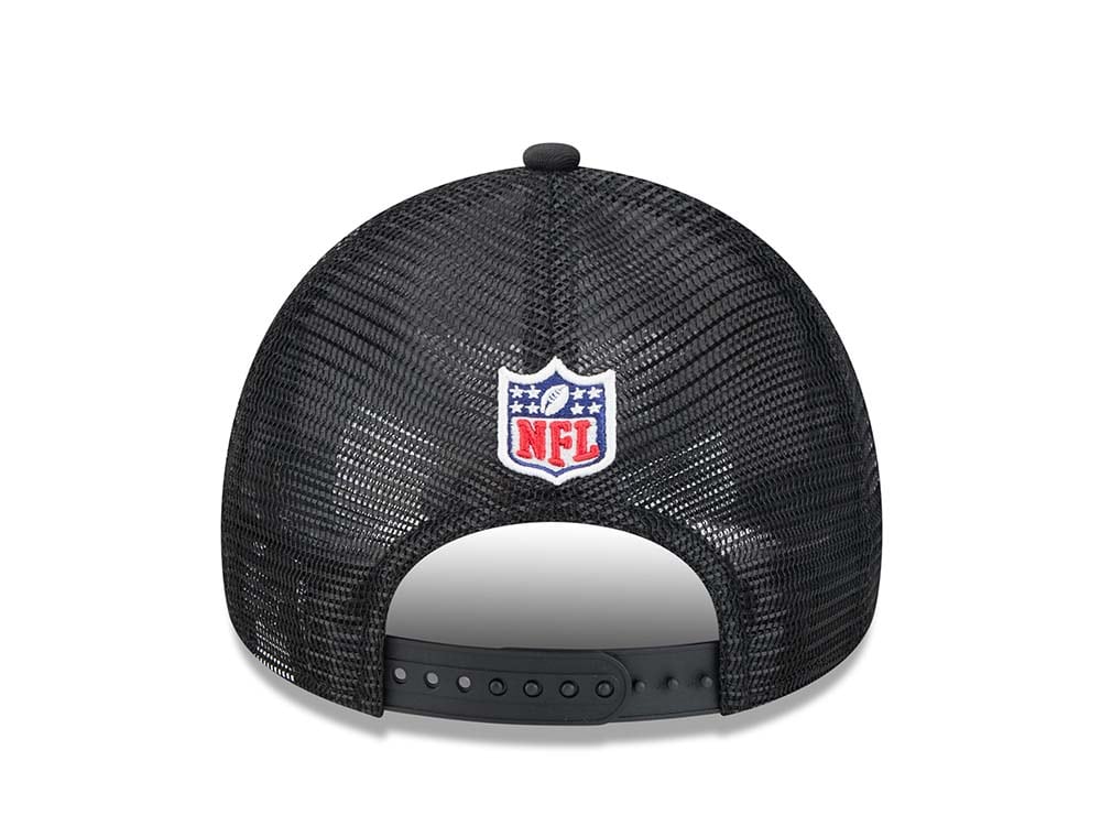 New Era Jacksonville Jaguars Sideline 2024 9Forty A Frame Trucker Snapback Gorra
