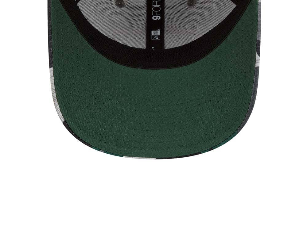 New Era Green Bay Packers NFL Training Camp 22 Camo 9Forty Stretch Snapback Gorra