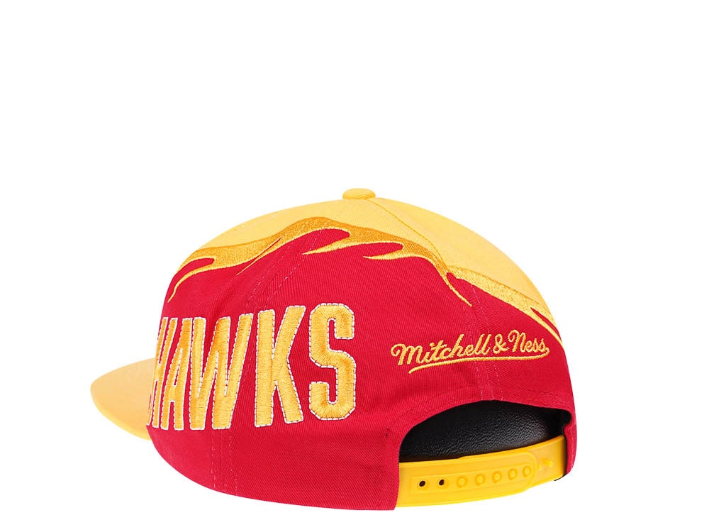 Mitchell & Ness Atlanta Hawks NBA Spiral Deadstock Hardwood Classic Snapback Gorra
