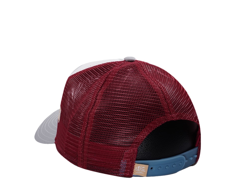 Djinns HFT Another Stupid Wave White Coastal Edition Trucker Snapback Gorra