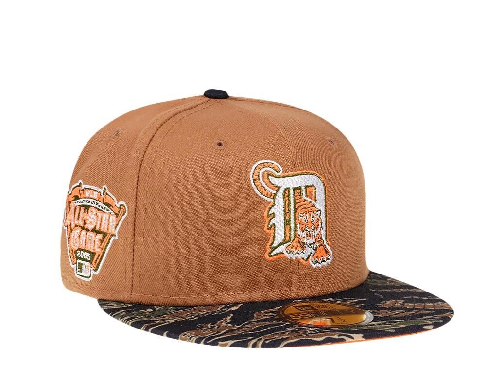 New Era Detroit Tigers All Star Game 2005 Camo Two Tone Edition 59Fifty Fitted Gorra