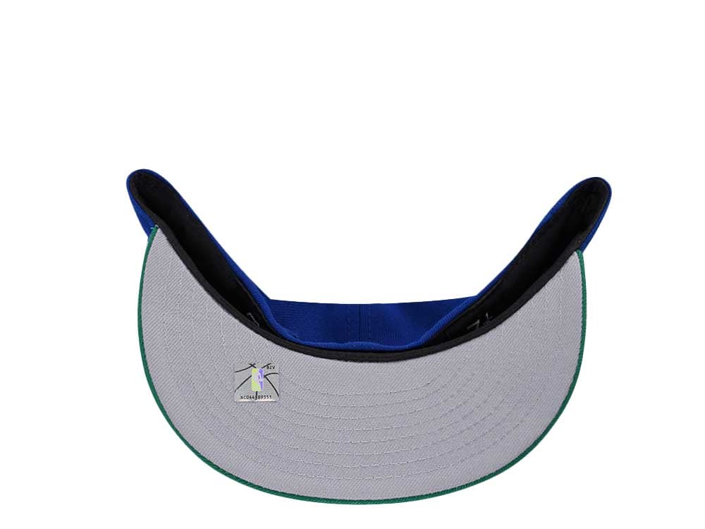 New Era Minnesota Timberwolves Blue Metallic Two Tone Edition 59Fifty Fitted Gorra