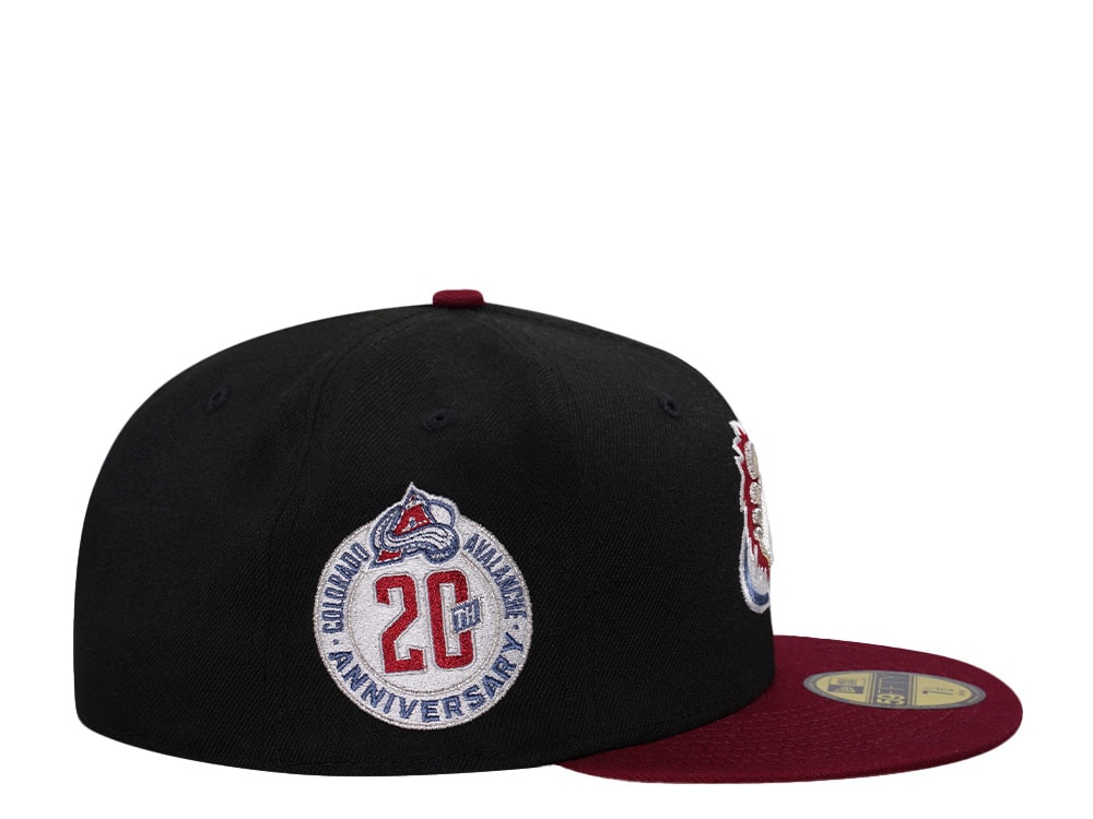 New Era Colorado Avalanche 20th Anniversary Two Tone Throwback Edition 59Fifty Fitted Gorra