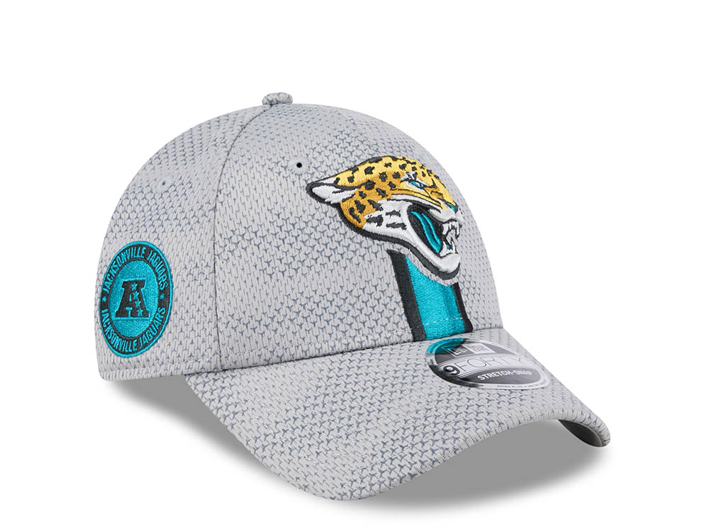 New Era Jacksonville Jaguars Sideline 2024 9Forty Stretch Snapback Gorra