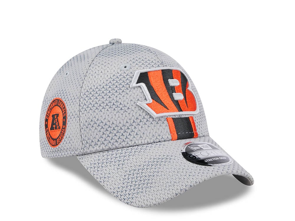 New Era Cincinnati Bengals Sideline 2024 9Forty Stretch Snapback Gorra
