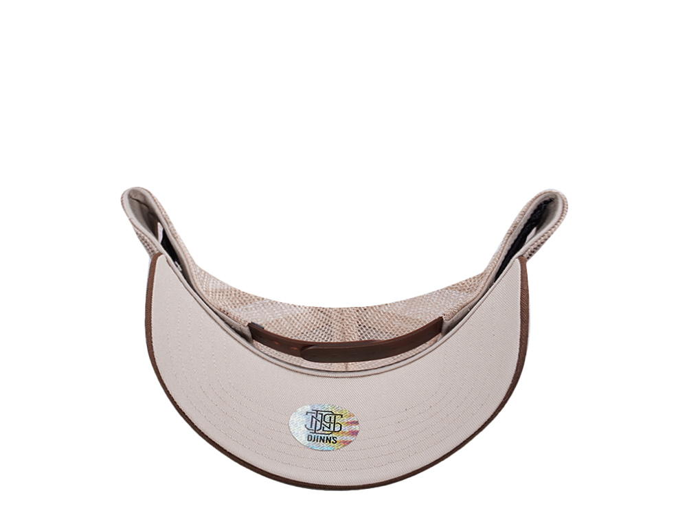 Djinns HFT Guy in a Cup Dark Brown Trucker Snapback Gorra