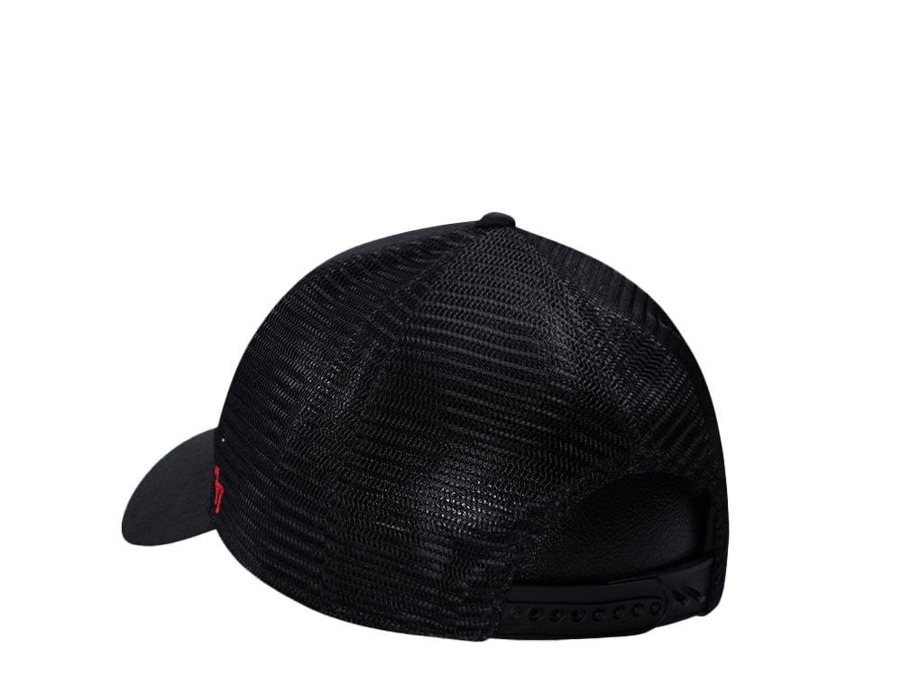 47Brand Boston Red Sox Black MVP Trucker Snapback Gorra