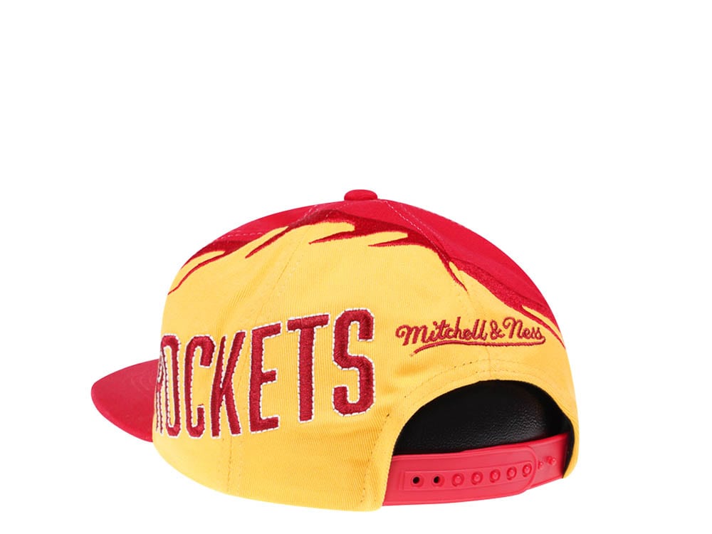 Mitchell & Ness Houston Rockets NBA Spiral Deadstock Hardwood Classic Snapback Gorra