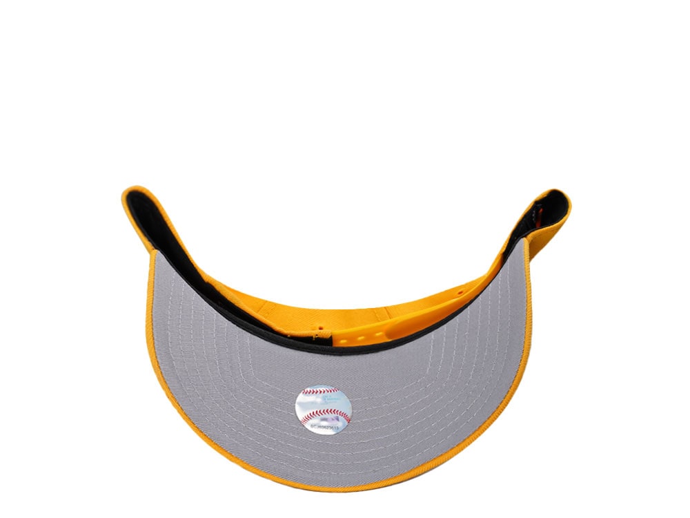 New Era Brooklyn Dodgers 1st World Championship Yellow Classic 9Forty A Frame Snapback Gorra