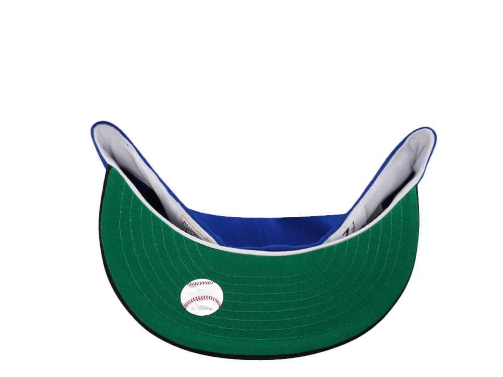New Era Chicago Cubs Be Alert Blue Two Tone Throwback Edition 59Fifty Fitted Gorra
