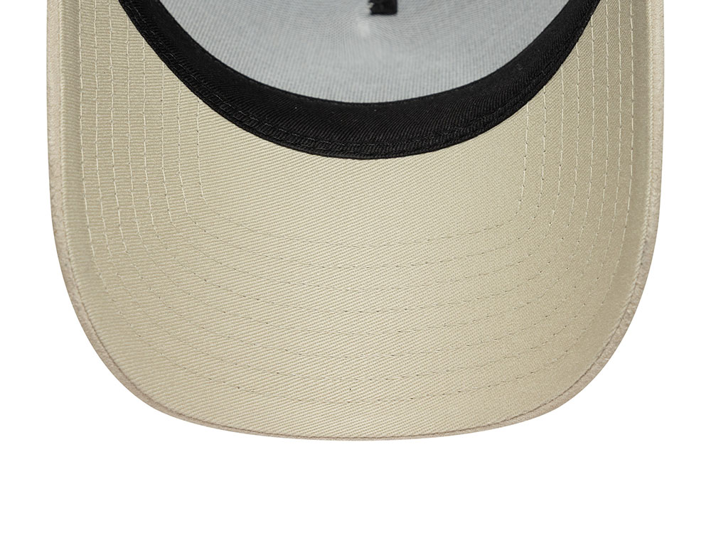 New Era Newcastle United Fc Faux Suede Stone Edition 9Forty A Frame Trucker Snapback Gorra