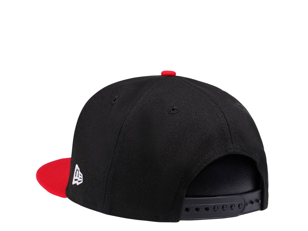 New Era New England Patriots Black and Red Edition 9Fifty Snapback Gorra