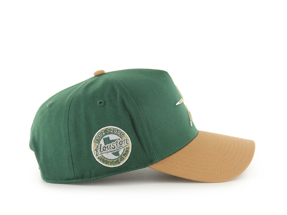 47Brand Houston Astros Cooperstown Dark Green Edition MVP Snapback Gorra