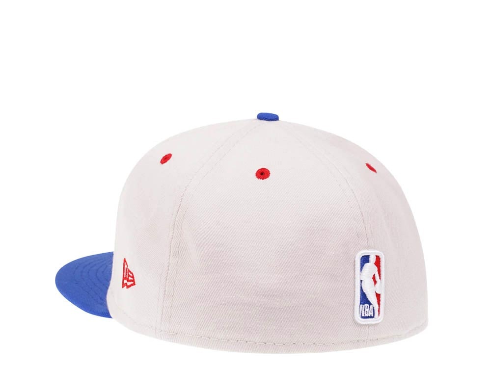 New Era Detroit Pistons Stone Two Tone Edition 59Fifty Fitted Gorra