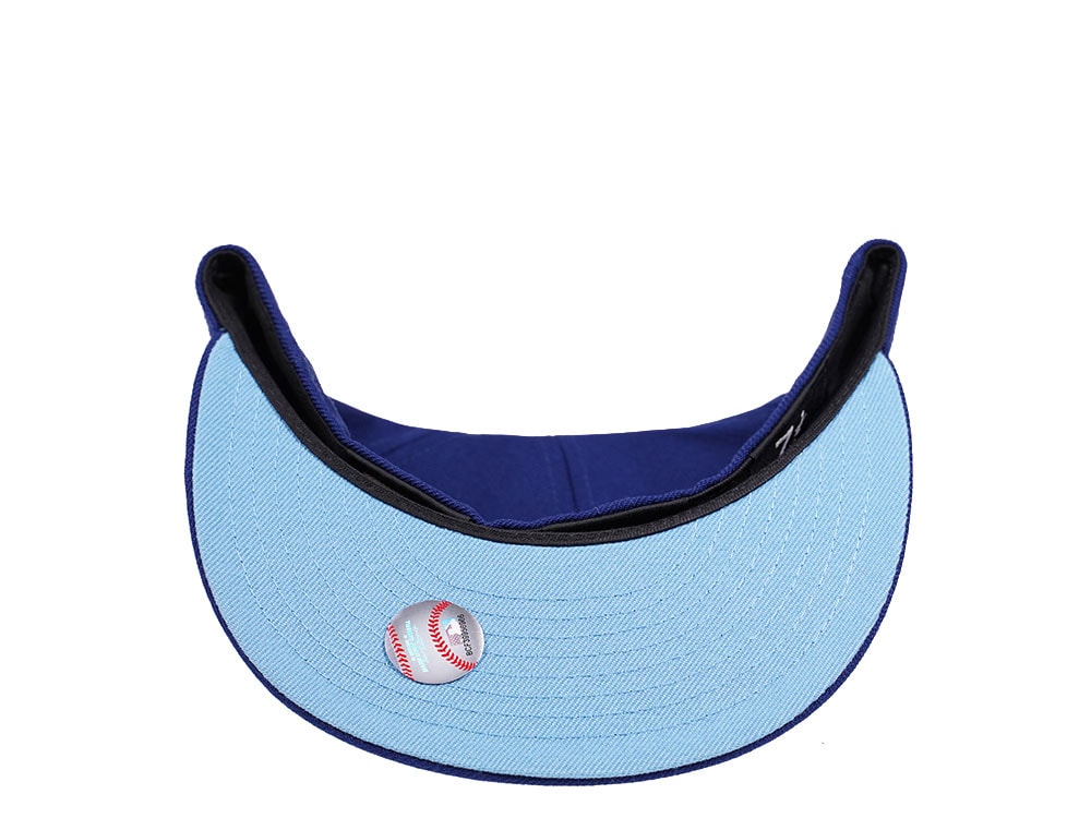 New Era Los Angeles Dodgers 60th Anniversary Glacier Blue Edition 59Fifty Fitted Gorra