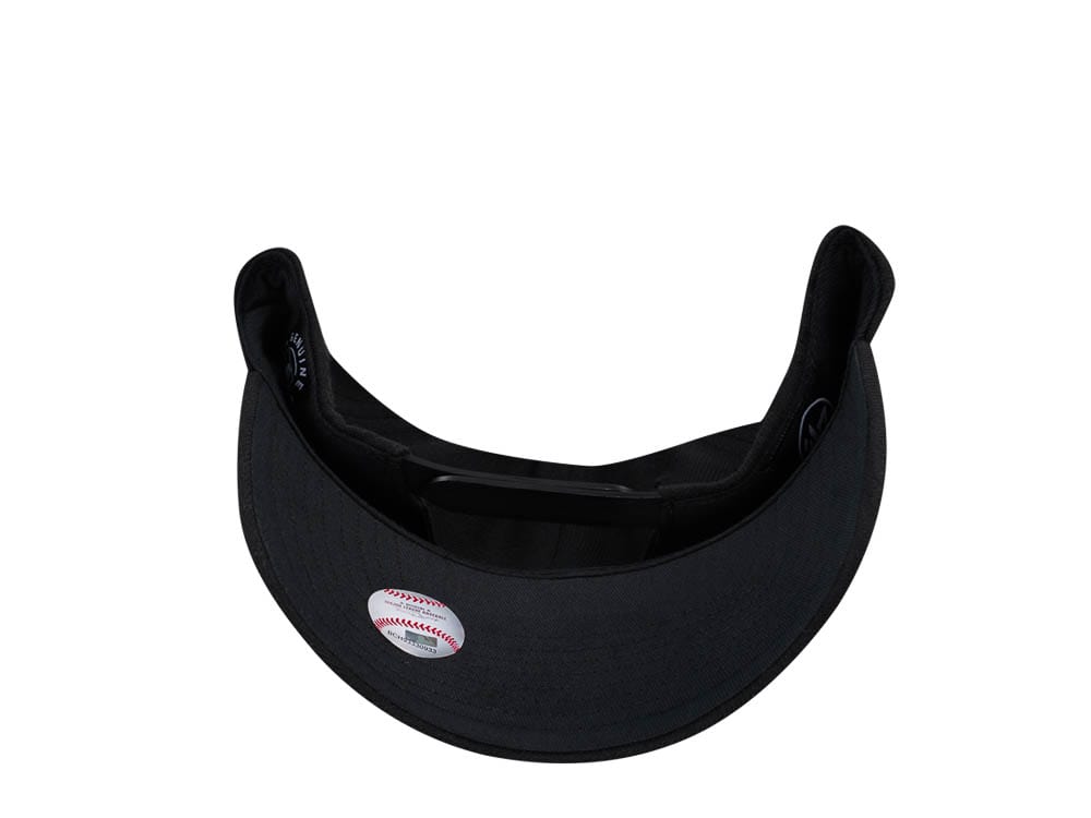 47Brand Chicago White Sox Black MVP Snapback Gorra