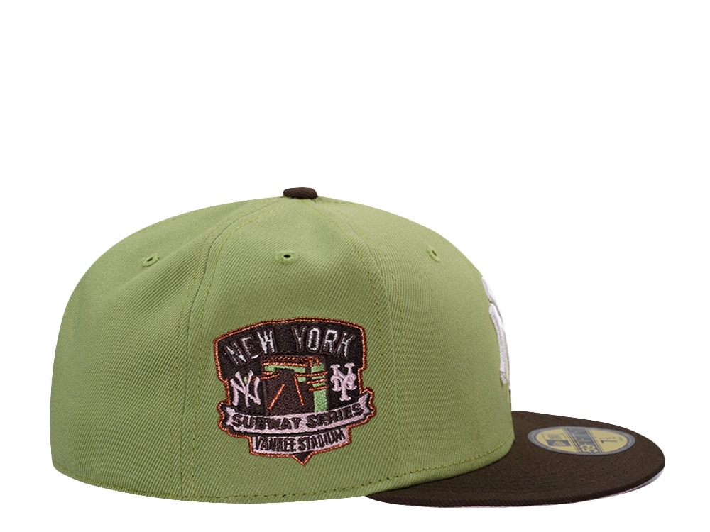 New Era New York Yankees Subway Series Matcha Two Tone Editon 59Fifty Fitted Gorra