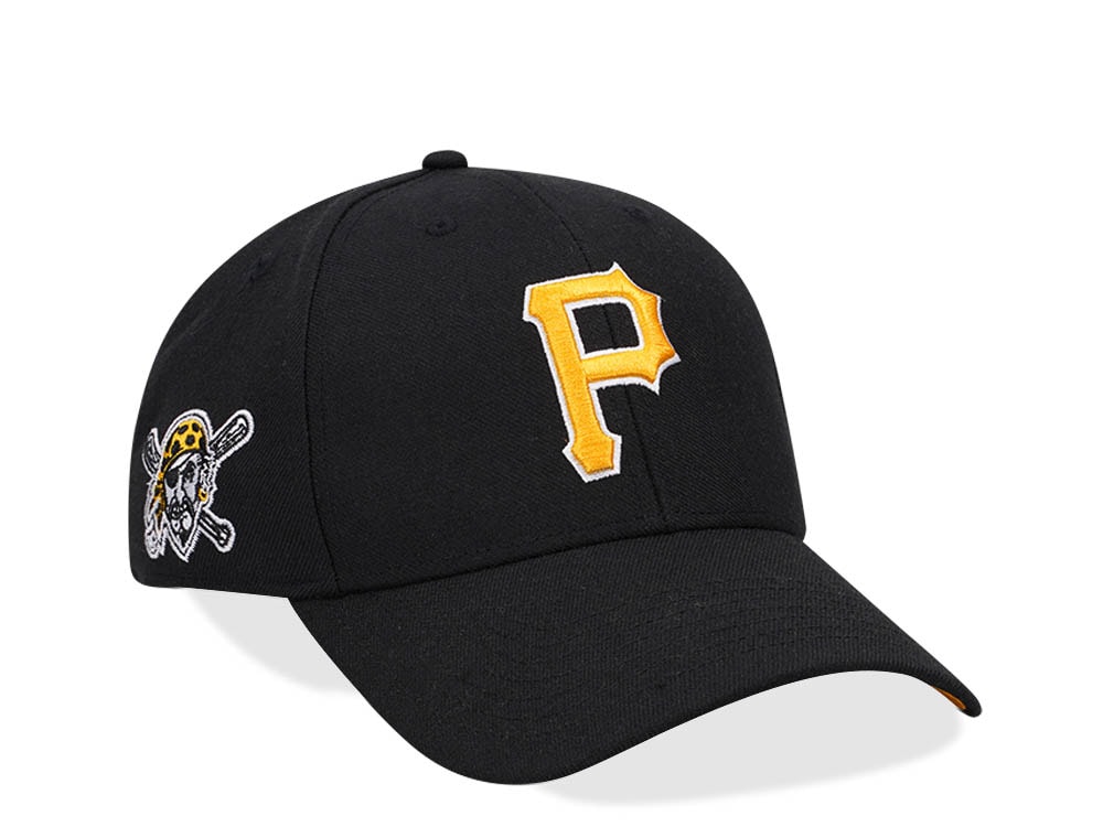 47Brand Pittsburgh Pirates Black Sure Shot MVP Snapback Gorra