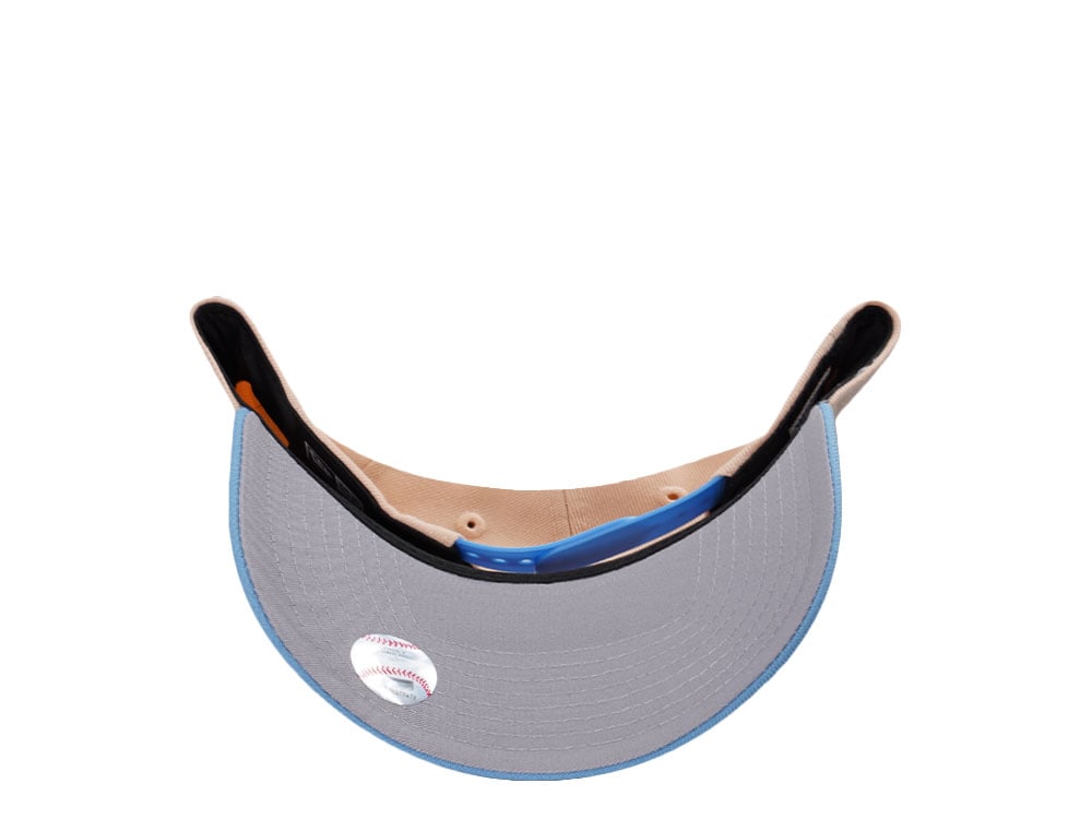 New Era New York Yankees World Series 1999 Mango Sky Edition 9Forty A Frame Snapback Gorra
