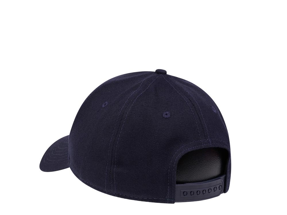 American Needle Edmonton Oilers Navy Stadium Curved Snapback Gorra