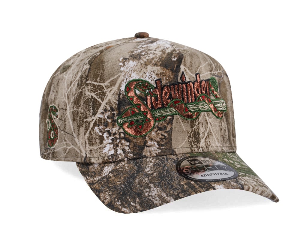 New Era Tucson Sidewinders Realtree Edition 9Forty A Frame Snapback Gorra