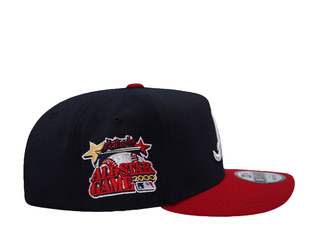 New Era Atlanta Braves All Star Game 2000 Two Tone Edition 9Fifty A Frame Snapback Gorra