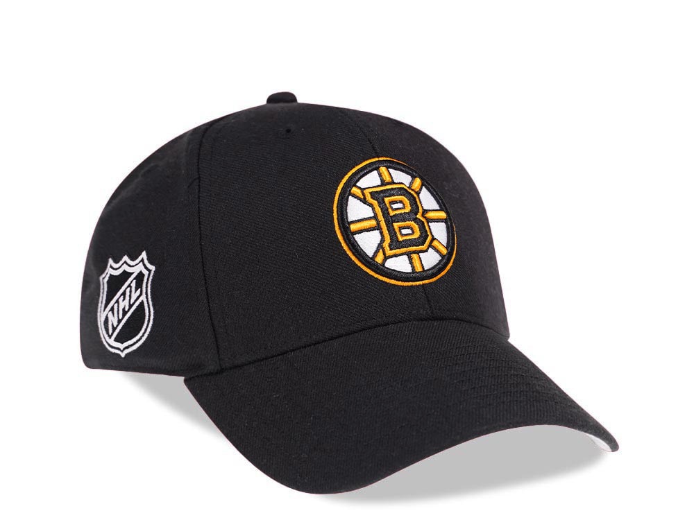 47Brand Boston Bruins Classic Black Snapback Gorra