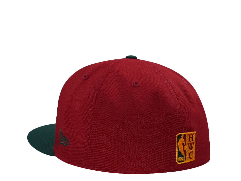 New Era Seattle Supersonics NBA Finals 1996 Red Two Tone Edition 59Fifty Fitted Gorra