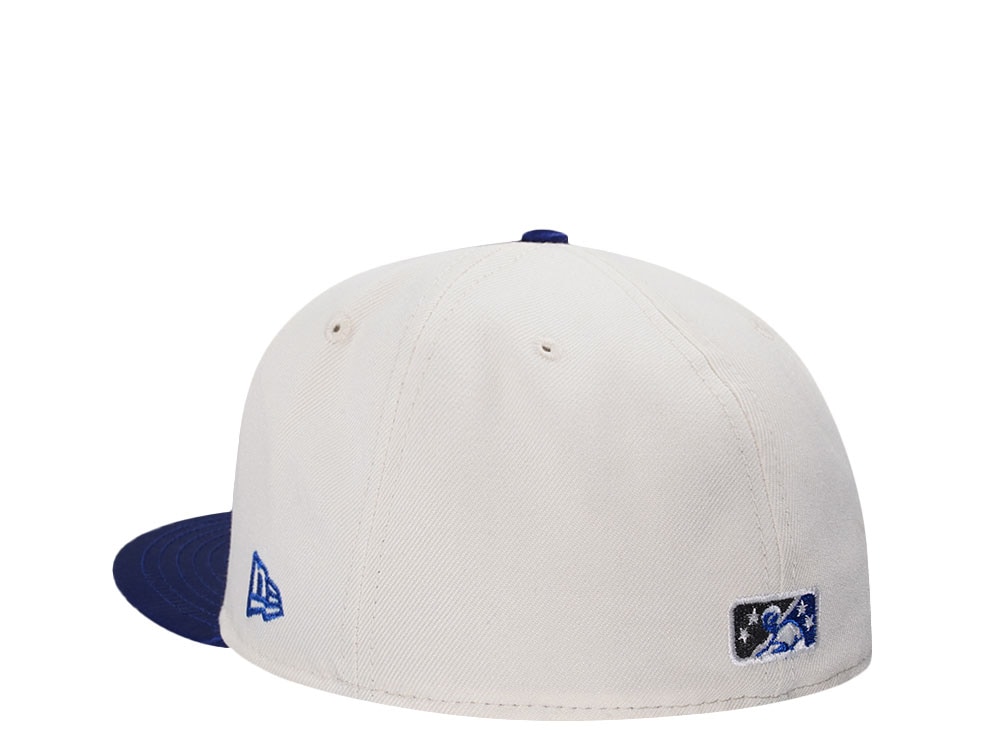 New Era Hudson Valley Renegades 30th Anniversary Chrome Satin Brim Two Tone Edition 59Fiftys Fitted Gorra