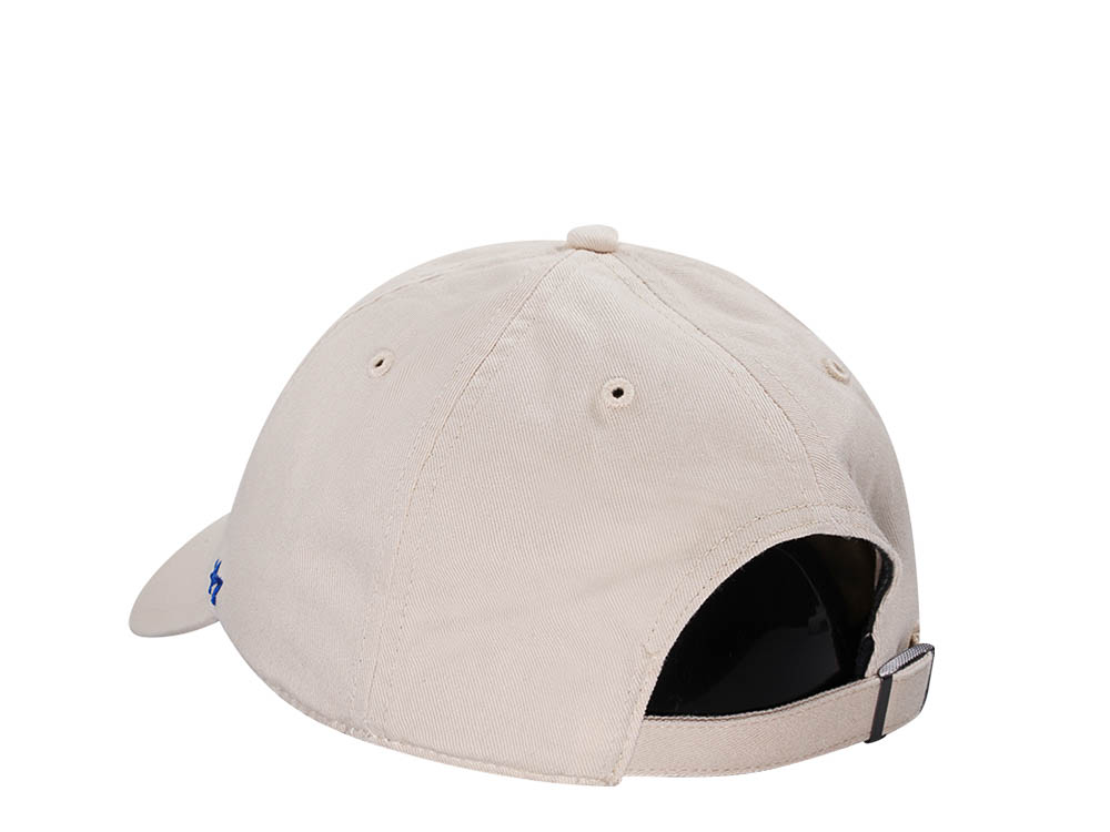 47Brand Los Angeles Dodgers Natural Base Runner Clean Up Strapback Gorra