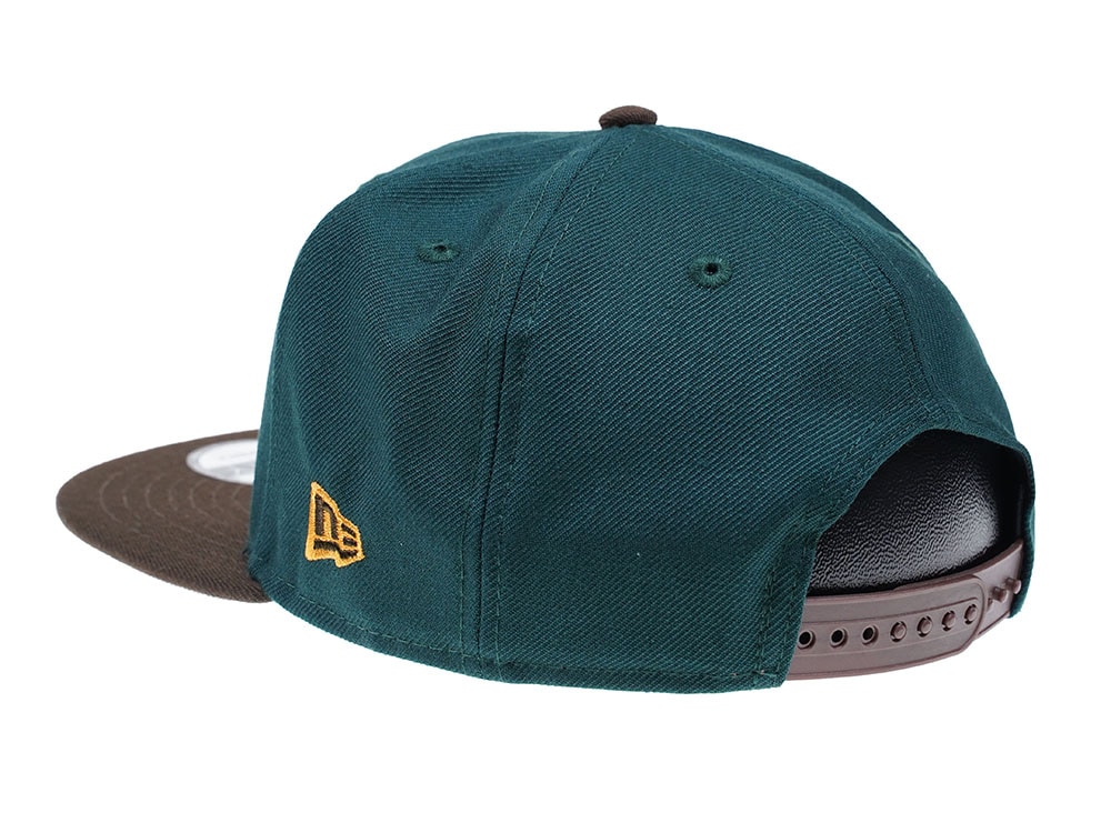 New Era Golden State Warriors Dark Green Edition 9Fifty Snapback Gorra