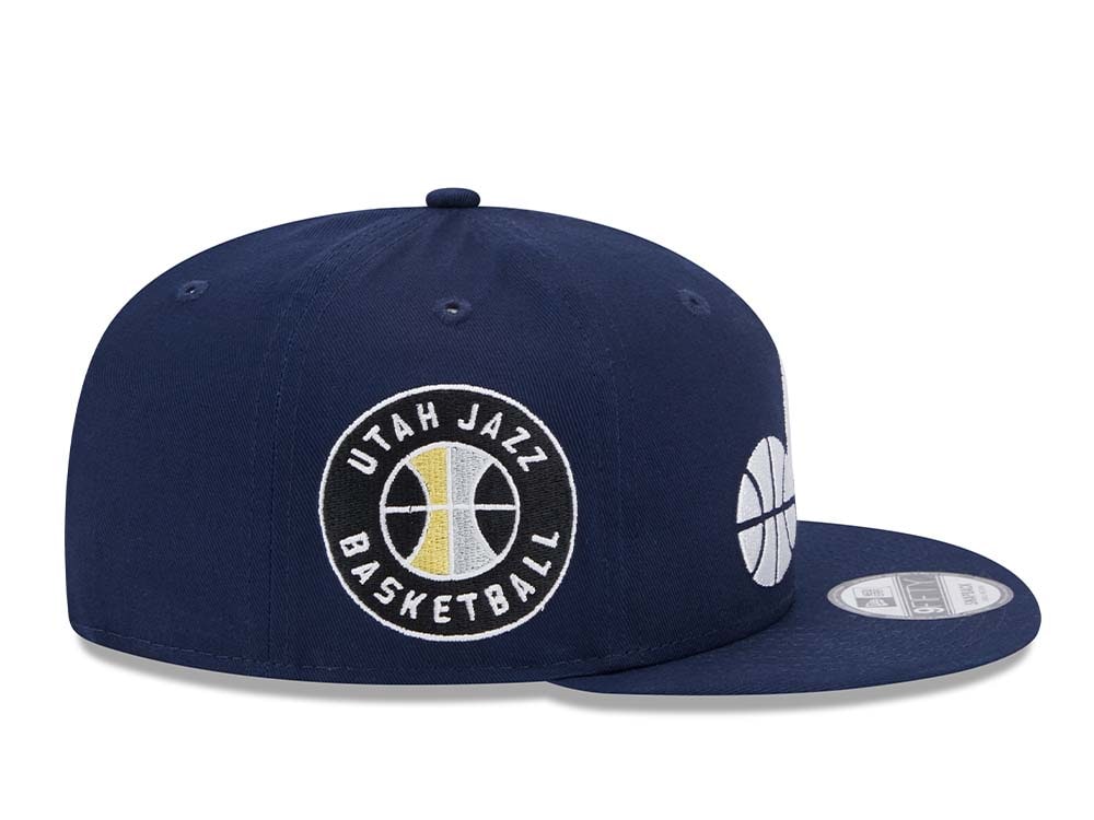 New Era Utah Jazz NBA Patch Navy Edition 9Fifty Snapback Gorra